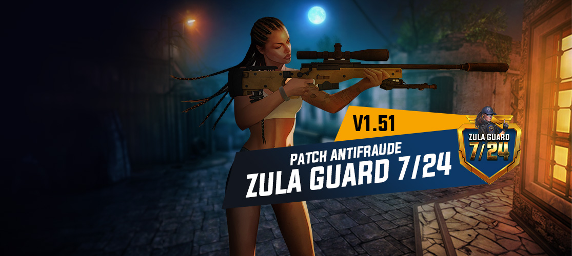 V1.51 Zula Guard 24/7 Anti Cheat Patch é lançado!